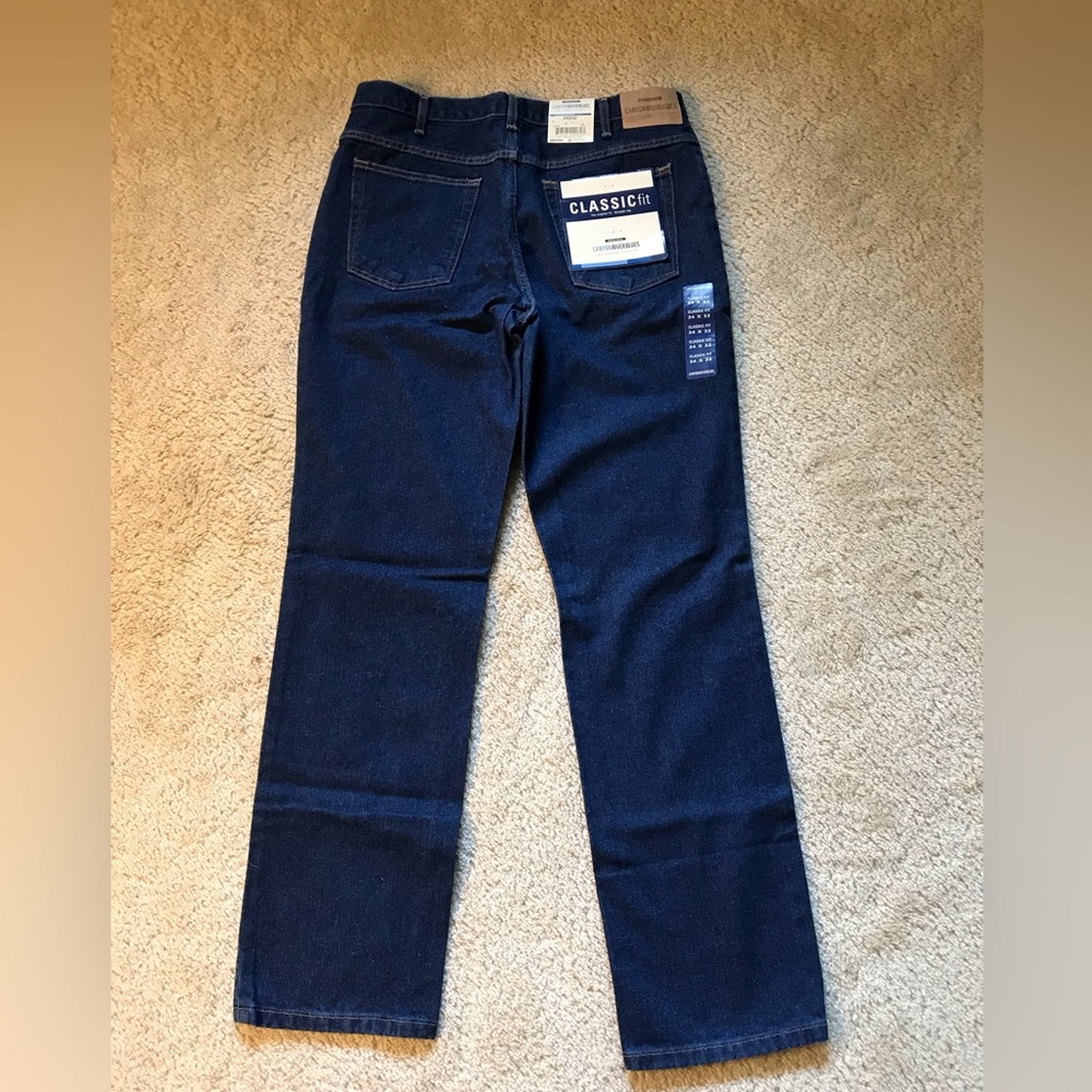 Canyon River Blues Classic Fit Straight Leg Jeans 34 X 32